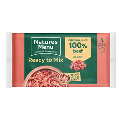 Dog mince delivered top